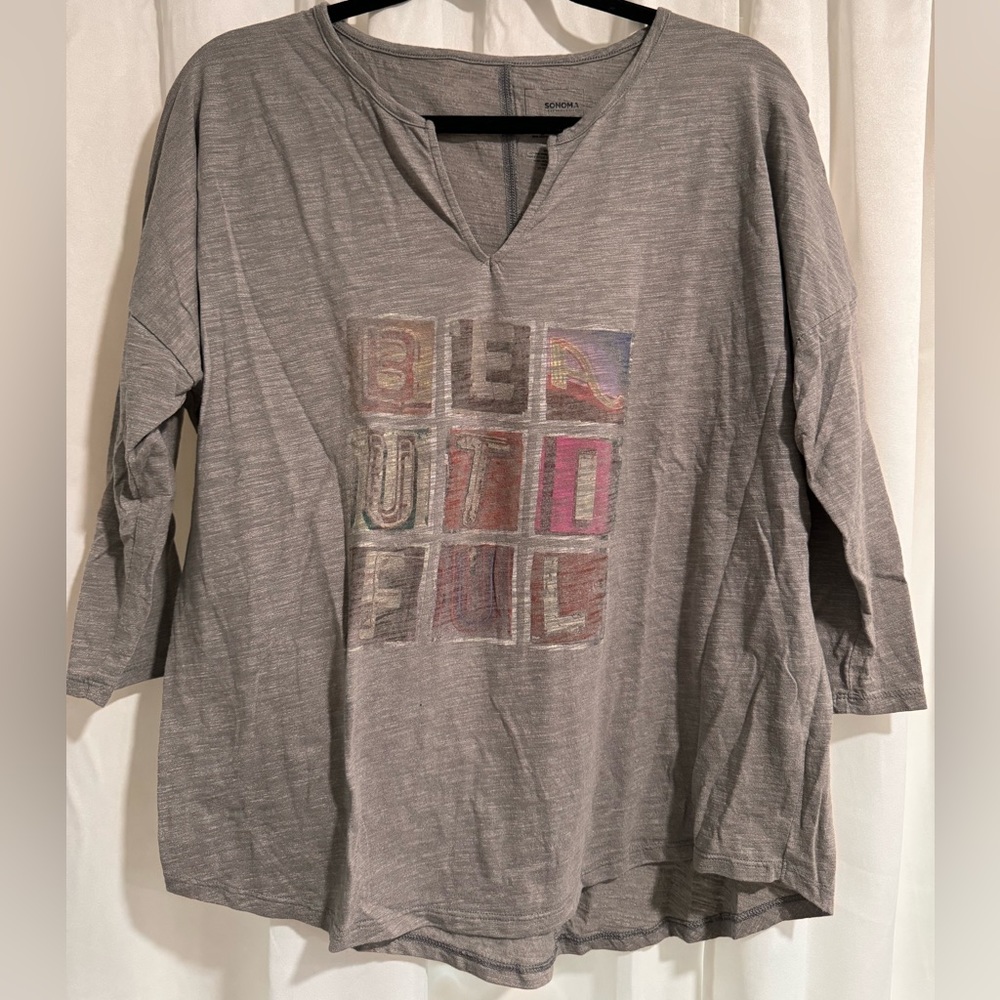 Woman’s Long Sleeve Shirt - Size L